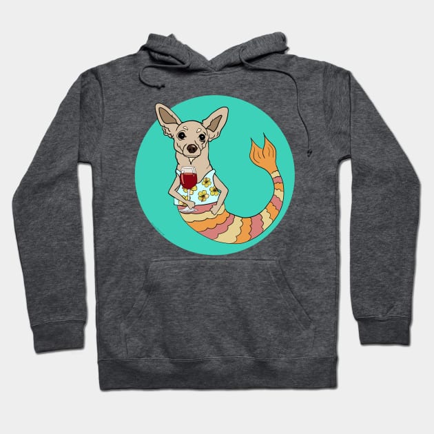 Chester the Chihuahua Hoodie by abrushwithhumor